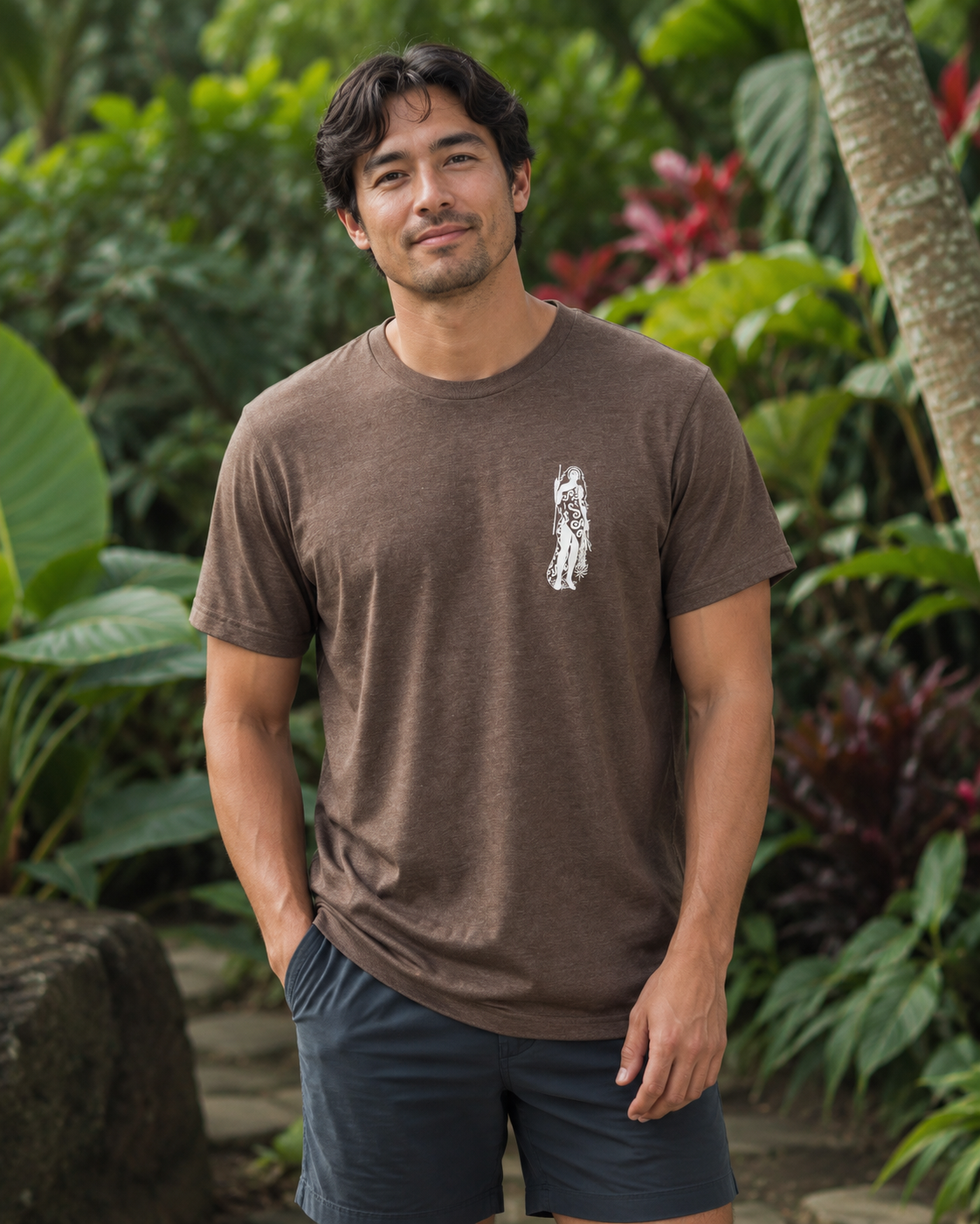 Mama's Lawaiʻa T-Shirt - Brown