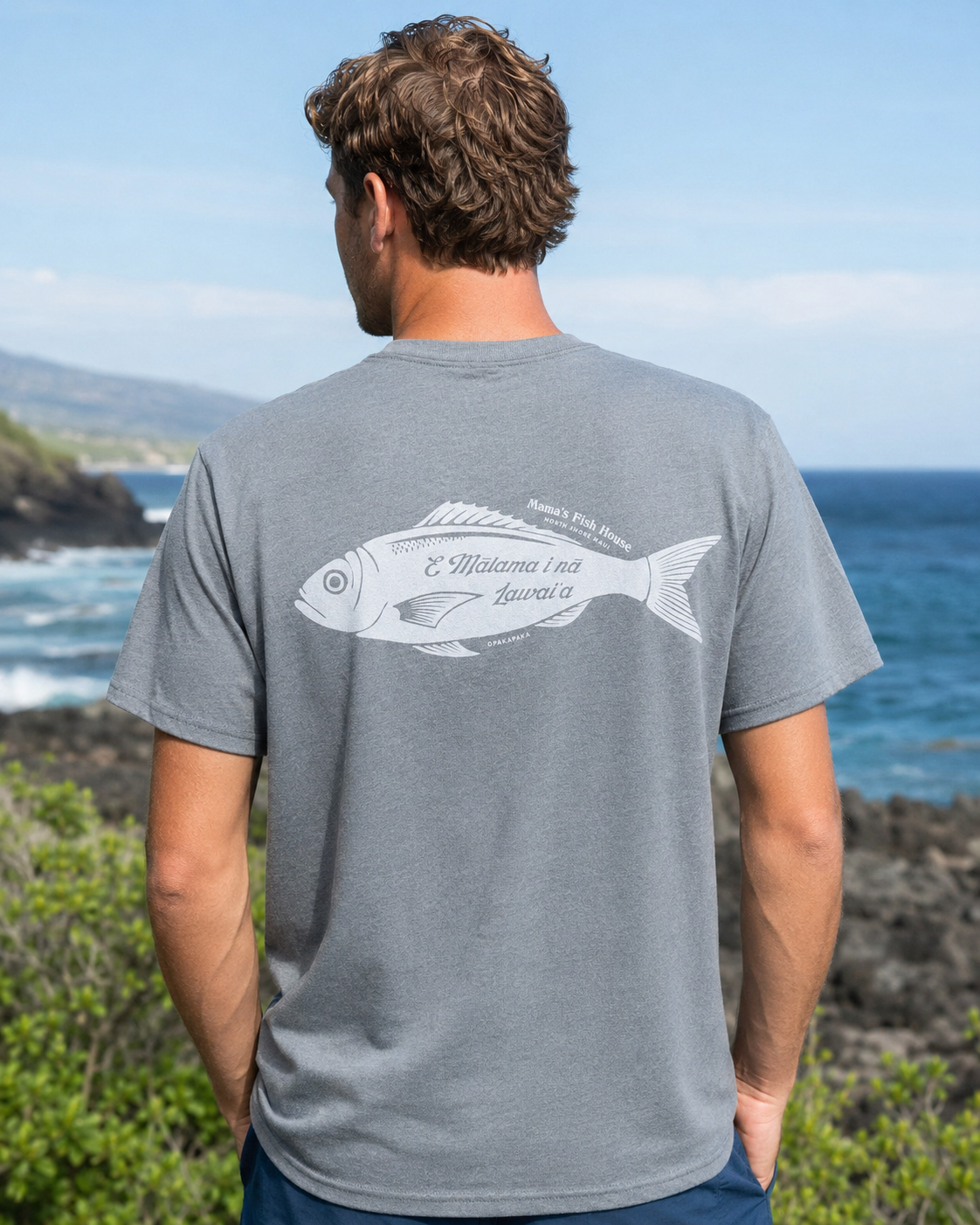 Mama's Lawaiʻa T-Shirt - Blue