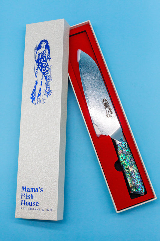 Abalone Santoku Knife
