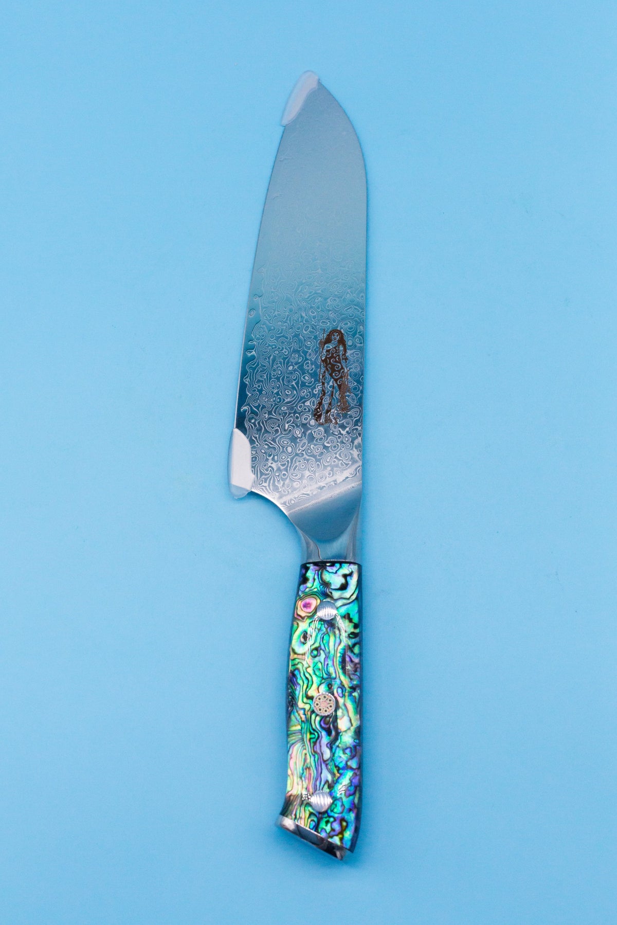 Abalone Santoku Knife